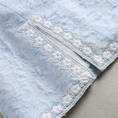 Herbst und Winter neue Damen Pelzkragen Plüsch Jacquard Spitze kurzes Baumwollkleid