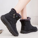 New Women Warm Shoes High Quality Zip Women Boots Solid Winter Ankle Boots For Women Ladies Shoes Waterproof Chaussure Femme