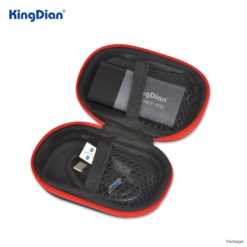 KingDian Portable SSD 120GB 250GB 500GB 1TB External SSD USB3.0 Type C External Solid State Hard Drive For Laptop Desktop