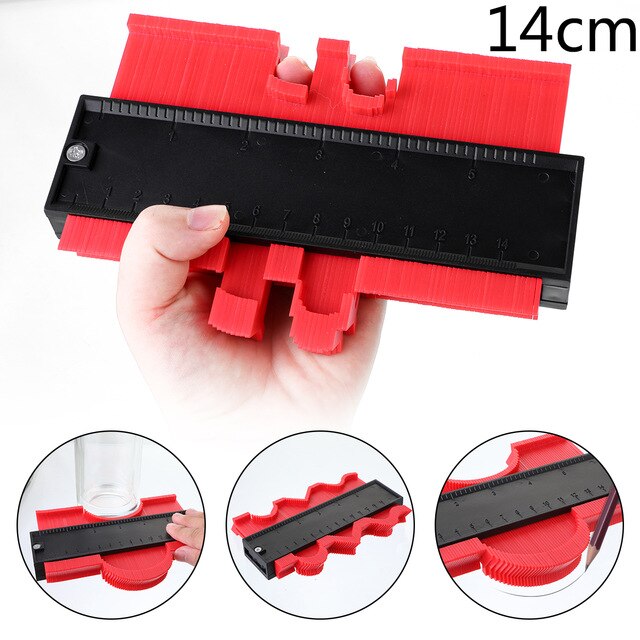 Onnfang Copy Gauge Contour Gauge Duplicator Contour Scale Template Wood Marking Tools Tiling Measuring Ruler Bulk price