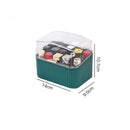 Cosmetic Storage Box Makeup Organizer Jewelry Storage Box Makeup Brush Lipstick Holder Portable Fashion Drawer Desktop Dustproof