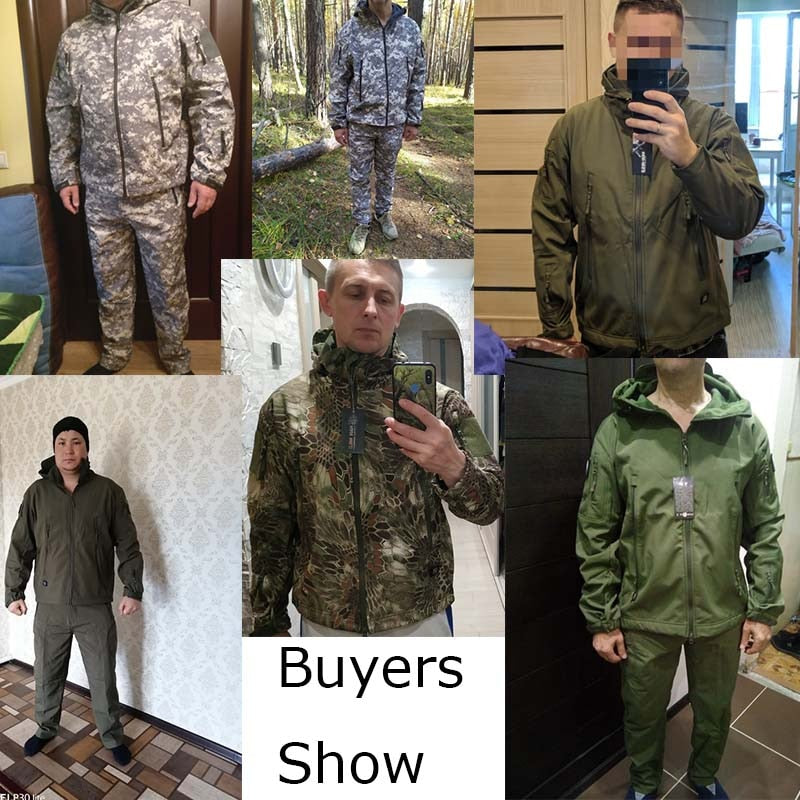 Army Clothing Herbst Herren Military Camouflage Fleecejacke Airsoft Taktische Kleidung Multicam Male Camouflage Windjacken 5XL