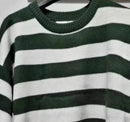 Contrast Stripe Knitted Sweater Autumn Winter 6 Color Men And Women&
