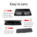 Slingshots Glasses Magnifying Glasses Progressive Reading Glasses for Men Women Foldable Full-Rim Frame Glasses Presbyopic