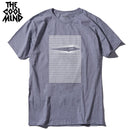 COOLMIND qi0403A 100% algodón fresco divertido hombres camiseta casual manga corta verano camiseta suelta hombre o-cuello camiseta camisetas