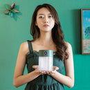 Humidificador de aire portátil de gran capacidad, batería de 4000mah, generador de niebla de coche eléctrico USB, humidificadores, difusores con lámpara, 2 salidas de niebla