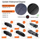 Bolsa de bicicleta NEWBOLER impermeable 13L bolsa de sillín de bicicleta de gran capacidad ciclismo bolsa trasera plegable MTB Road Trunk Bikepacking