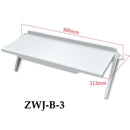 KAYQEE  Desktop Rack Adjustable Screen Shelf TV Top Storage Bracket for Streaming Devices, Media Box, Speakers , Home Decor