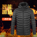 Hochwertige beheizbare Jacken Weste Daunen Baumwolle Herren Damen Outdoor Mantel USB elektrische Heizung Kapuzenjacken warmer Winter ThermalCoat