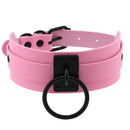 Gargantilla gótica negra, Collar gótico para niñas y mujeres, Collar de cuero Grunge Punk Harajuku, Gargantilla nueva, joyería de Halloween 2020