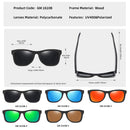GM Wooden Male Lady Sunglasses Men&