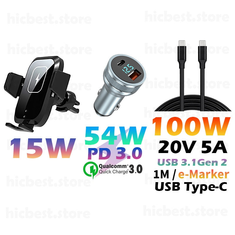 15W Wireless Car Charger Handyhalter für iPhone Wireless Charging Auto Induktionsladegerät Halterung für iPhone 12 SE 11 8 Samsung S20