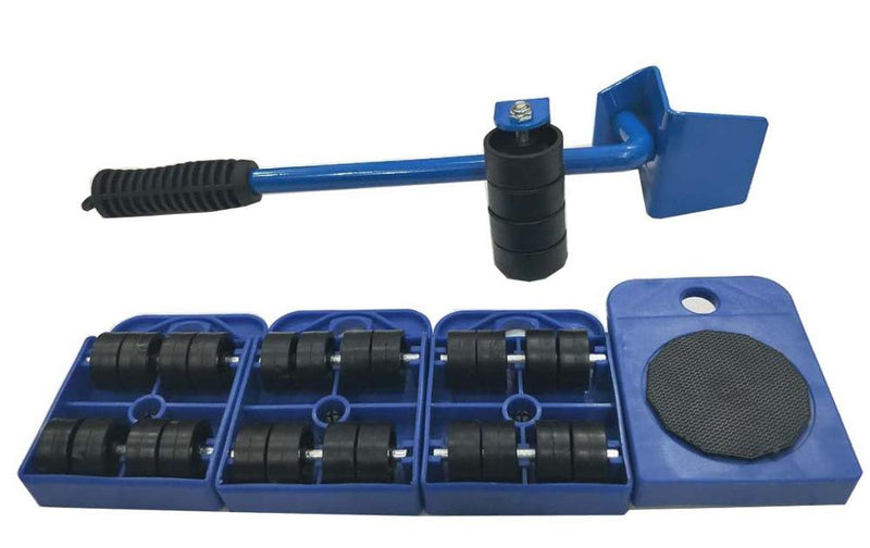 Thuis Trolley Lift En Bewegen Slides Kit Gemakkelijk System Voor Zware Meubels 4 PC Rollers &amp; 1 PC Meubels Lifter mover Vervoer