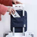 3 Layers Travel Shoe Bag Portable Organizer Storage Pack Bag 3 Pairs Shoes Fit For Trolley Case Travelling Luggage Handbag XA48C