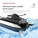 2.4G LSRC-B8 RC High Speed Racing Boat Waterproof Rechargeable Model Electric Radio Remote Control Speedboat Gifts Toys for boys