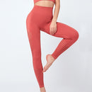 Conjunto de Yoga sin costuras para mujer, ropa de Fitness, conjunto de gimnasio de 2 piezas, Top corto, Leggings, conjunto deportivo para mujer, ropa de entrenamiento