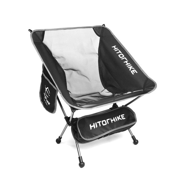 Hitorhike Travel Ultralight Folding Chair Superhard High Load Outdoor Camping Portable Beach Hiking Picnic Seat Fishing Chair