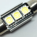 10 Uds. Adorno de luz de techo 36mm 39mm 41mm SMD 5050 LED blanco luz de coche CANBUS sin Error C5W lámpara LED bombilla de luz interior de coche 12V