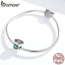 bamoer Authentic 925 Sterling Silver I love Cafe Time Coffee Cup Charm for Original Silver Bracelet &amp; Bangle DIY Jewelry SCC1545