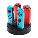 Portable Accessories For Nintendo Switch Controller Charger Docking Switch Joycon Station Ac Adapter Support 4 Joy-con Charging