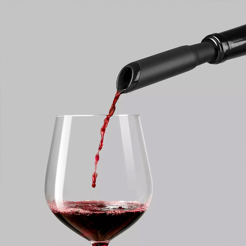 Xiaomi Mijia Automatic Red Wine Bottle Opener Electric Wine Opener Cap Stopper Fast Decanter Set Corkscrew Foil Cutter Cork Out