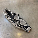 Fashion Square Toe Flats Shoes Women Slip On Loafers Comfortable Ballet Zebra Snake Pattern Shoe Big Size 35-41 Zapatillas Mujer