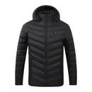 4 Bereiche Winter Outdoor Charging Heizjacken Temperatur Beheizte Jacken USB Herren Damen Warme Sport Thermische Beheizbare Weste