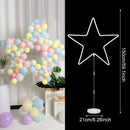 Plastic Balloon Arch Ring DIY Background Holder Circle Ballon Column Base Baby Shower Birthday Wedding Party Decor Bridal Shower