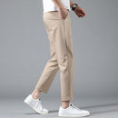 Jantour Brand Men Ankle Pants New Summer Casual Trousers Straight Chinos Fashion Jogging Pants Male Brand Trousers High Quality
