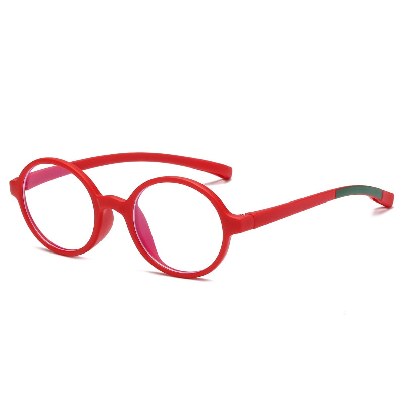 Iboode Kinder Anti-Blaulicht Silikon Brille Marke Kinder Soft Frame Goggle Plain Brille Baby Eye Frame Eyewear Fashion 2020