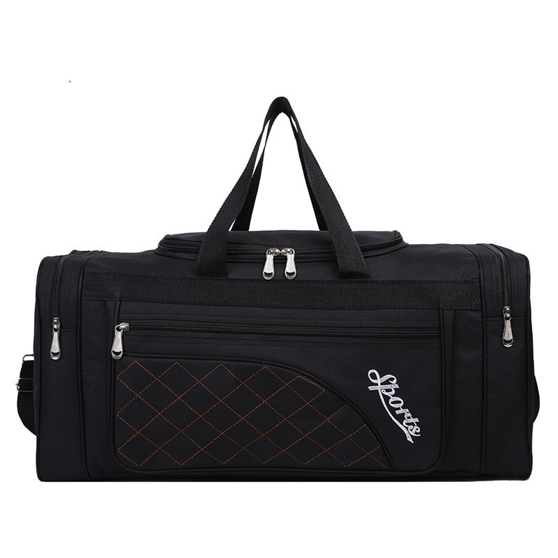 Bolsas de deporte para hombre y mujer, bolsa de viaje de moda de gran capacidad, Unisex, impermeable, para exteriores, bolso de ocio, bolsas de equipaje XA255F