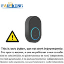 Intelligent Wireless Doorbell Home Welcome Doorbell Waterproof 300m Remote Smart Door Bell Chime EU UK US Plug Optional