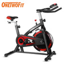 OneTwoFit bicicleta estática bicicleta de ejercicio apartamento Spinning bicicleta Cardio estático pedales entrenador en casa bicicleta equipo de Fitness 120KG
