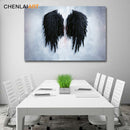 Modern Angel Wings Feather Wall Art Canvas Prints Paintings On The Wall Picture For Living Room Poster And Prints No Frame