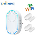 Intelligent Wireless Doorbell Home Welcome Doorbell Waterproof 300m Remote Smart Door Bell Chime EU UK US Plug Optional