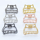 Vintage Metal Hair Claw Cat Ears Hair Clip Hairpin Barrette Retro Vintage Women Girls Hair Styling Tools Hair Accessories Hot