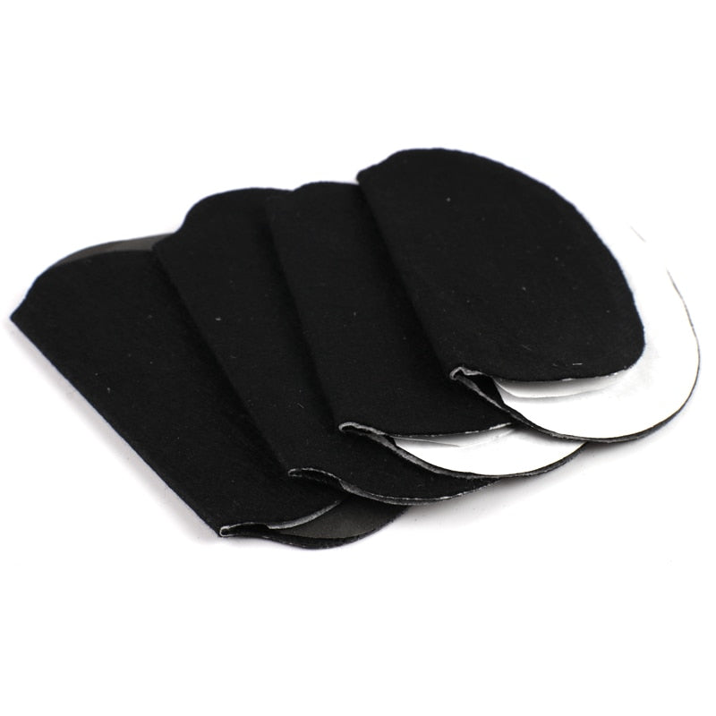 200Pcs  (100Pairs) Disposable Anti Sweat Pads Black Armpits Sweat Stickers Underarm Sweat Absorbing Cotton for Armpits Linings