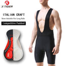 X-TIGER Cycling Shorts Coolmax 5D Gel Pad Shockproof MTB Road Bike Bibs Shorts Ropa Ciclismo Bicycle Shorts For Men