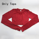 Conjuntos de Yoga, ropa de gimnasio para mujer, Tops cortos de manga larga sin costuras, mallas deportivas de malla, pantalones de entrenamiento para correr, pantalones de cintura alta, ropa de Fitness