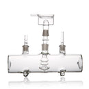 MP5 Tank Thick Glass Hookah Tobacco Smoking Pipe Mini Sheesha With Hookah Shower Diffuser Chicha Narguile Head Bowl Silicon Hose