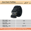 Military Equipment Combat Tactical Belts for Men Army Training Nylon Metal Buckle Waist Belt Outdoor Hunting Waistband