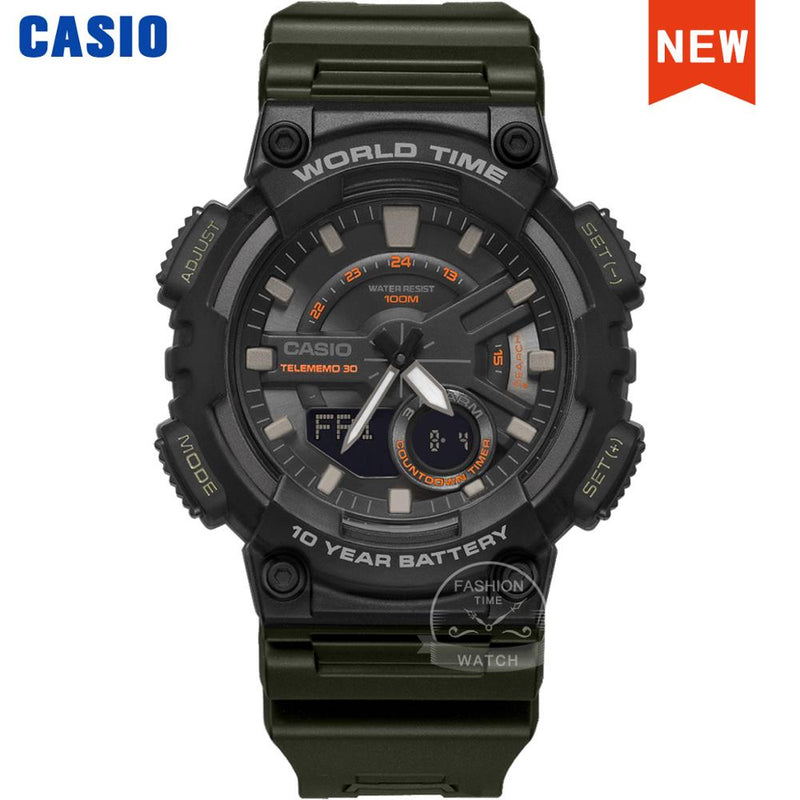 Casio uhr verkauf uhr männer top luxus set LED militär digitaluhr sport 100m Wasserdichte quarz herrenuhr relogio masculino