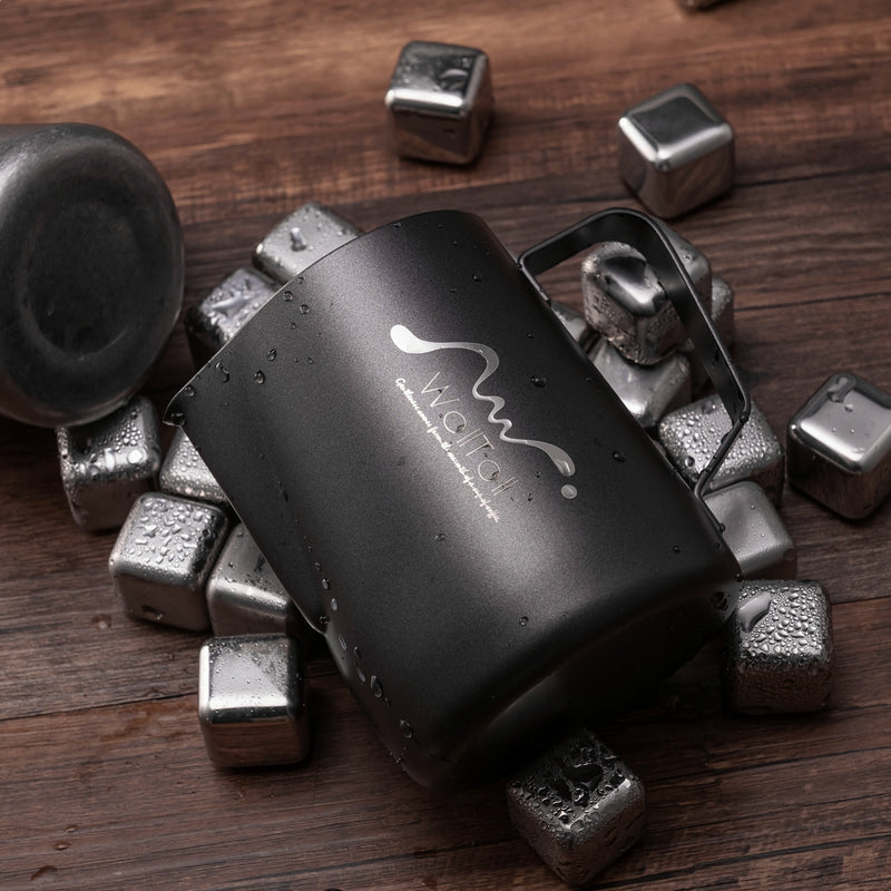 Non-stick Coating Stainless Steel Milk Frothing Pitcher Espresso Coffee Barista Craft Latte Cappuccino Cream Froth Jug Maker