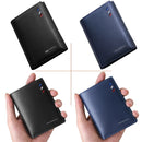 Men Wallets Leather Purse credit card Luxury Card package 2022 WILLIAMPOLO Genuine Leather Men&