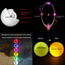 Crestgolf Flashing Golf Ball Night Glow Flash Light Glow LED Golf Ball-Six Color for Your Choice