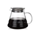 Coffee Pot ,350ml 600ml 800ml Glass Coffee Dripper, Insulated handle To Keep Your Pour Over Coffee and Fresh Drip Kettle
