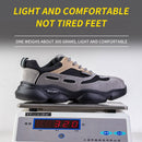 ROXDIA brand lightweight steel toecap men safety shoes women work outdoor breathable male female shoes plus size 36-46 RXM648