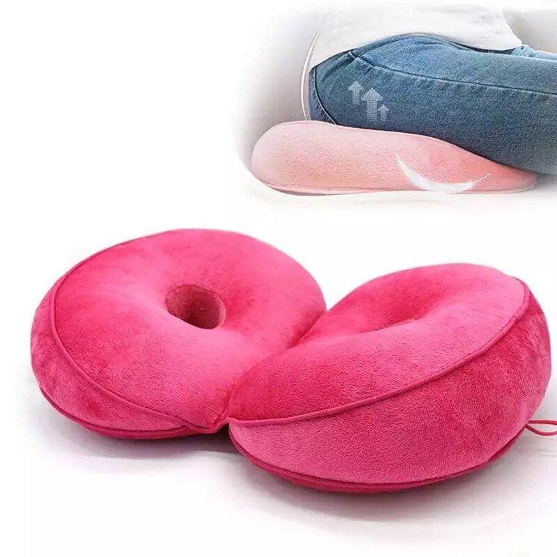 Seat Cushion Multifunctional Dual Comfort Memory Foam of Hip Lift Seat Cushion 8 Colour Beautiful Butt Latex Seat Cushion