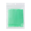 100Pcs Disposable Eyelash Mascara Swab Micro Brushes Eyelash Extension Individual Lash Removing Applicator Wands Makeup Tool kit