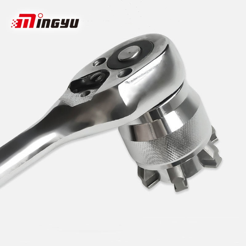 1PC 3/8 inch Drive 10-19 mm Adjustable Hex universal Socket Torque Ratchet Socket Adapter Wrench Head Spanner Sleeve Repair Tool